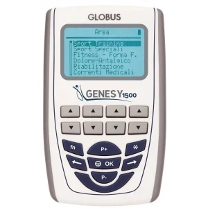 Globus Genesy 1500 TENS/EMS sistemi: cihaz ön görünümü (görsel 01)