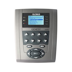 Globus Genesy 3000 TENS/EMS sistemi: cihaz ön görünümü (görsel 01)