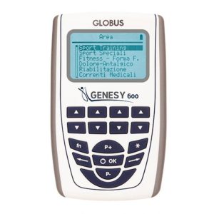 Globus Genesy 600 TENS/EMS sistemi: cihaz ön görünümü (görsel 01)
