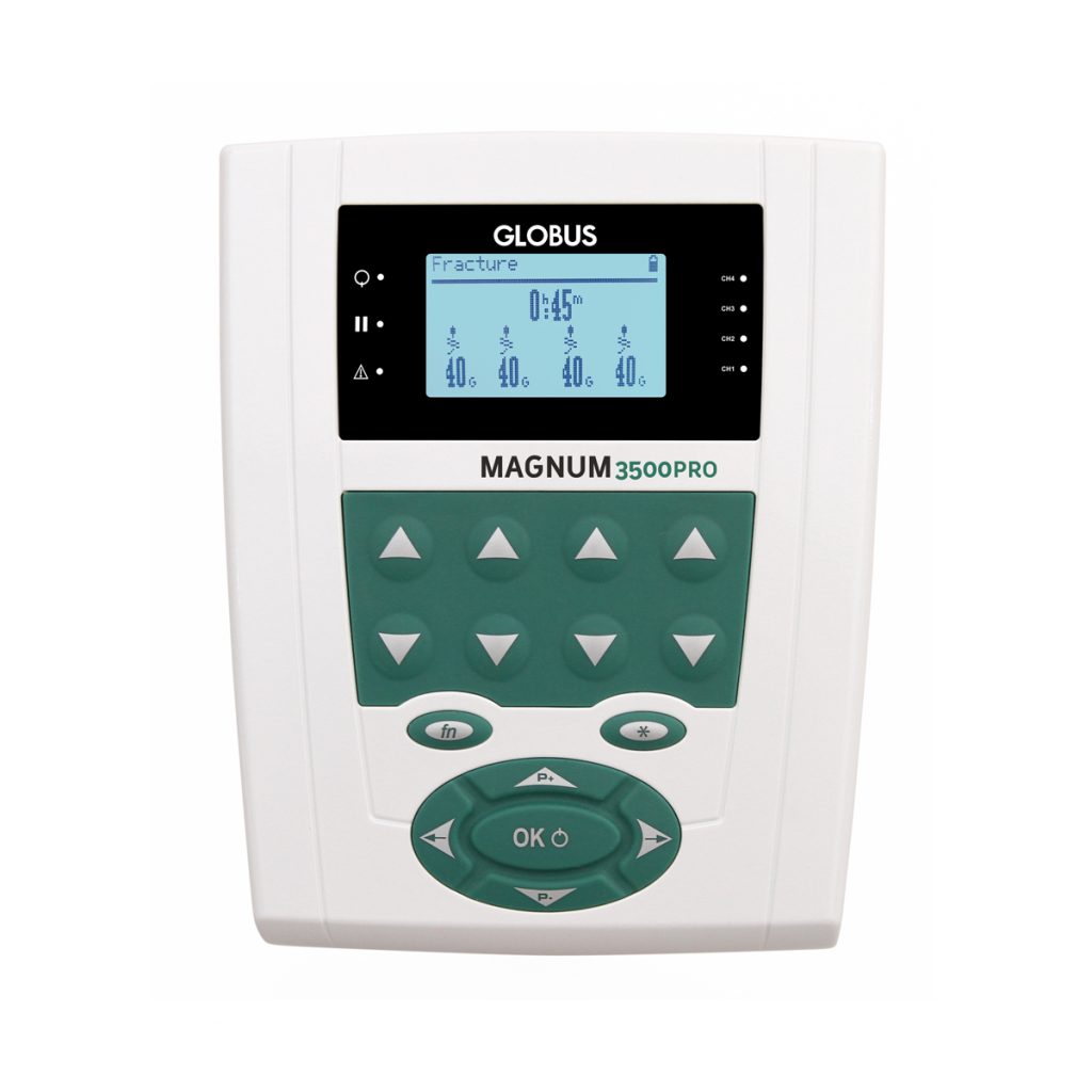 Globus MAGNUM-3500-PRO manyetoterapi sistemi: cihaz ön görünümü (görsel 01)