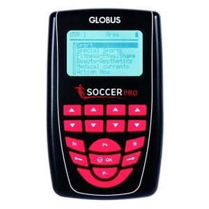 Globus Soccer Pro TENS/EMS sistemi: spor kullanım senaryosu görünümü (görsel 01)