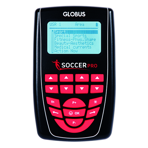 Globus Soccer Pro TENS/EMS sistemi: spor kullanım senaryosu görünümü (görsel 01)