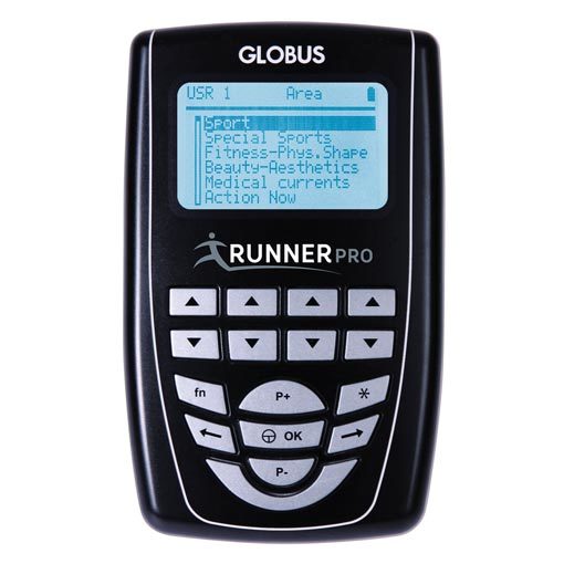 Globus Runner Pro TENS/EMS sistemi: spor kullanım senaryosu görünümü (görsel 01)