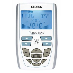 Globus Duo Tens TENS/EMS sistemi: cihaz ön görünümü (görsel 01)