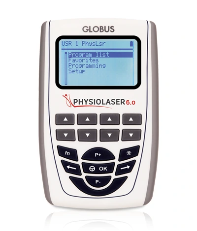 Globus Physiolaser 6.0 lazer terapi cihazı: önden ürün görünümü
